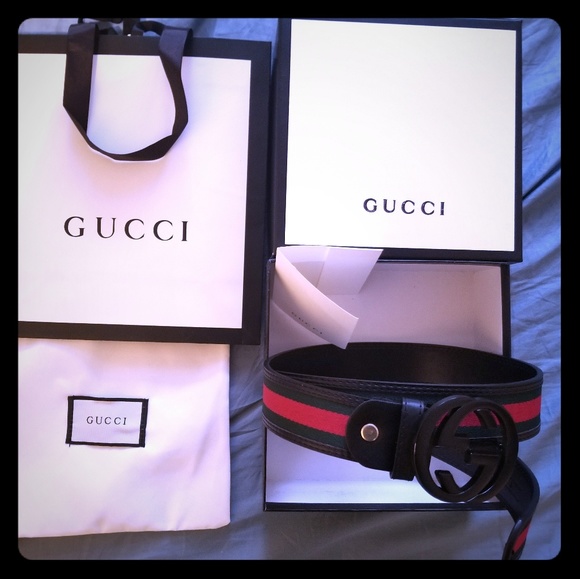 cloth gucci belt